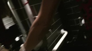 Club Manager Gets Her Bossy Butt And Mouth Fuck In Work Toilet!Pov Swallow
