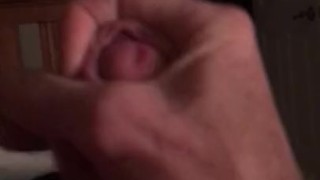 Cum with dildo in ass
