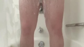 Clean up and shower squat