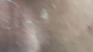 Twink banana anal play closeup