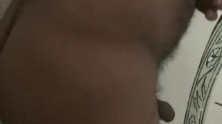Hairy ass