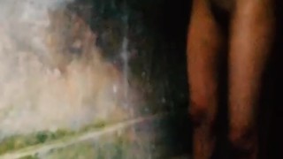 Sri lankan girl bathing නාන හැටි හොරෙන් බලනව