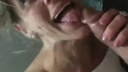 Unedited real couple.He loves his dick in my mouth pov