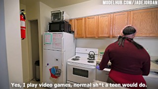 Birthday Sex With Big Black Booty (4K)