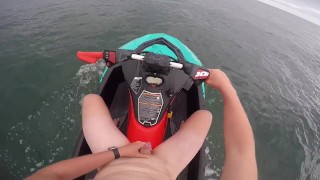 First time jet skiing (NAKED!!)