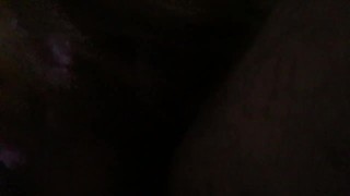 Brunette Loving his big dick with my little mouth