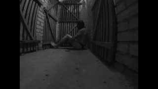 Male whore prepares for session