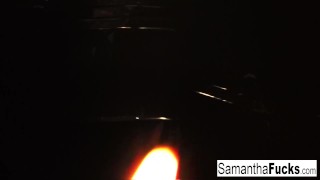 Samantha Saint and Victoria White Play With Candle Wax
