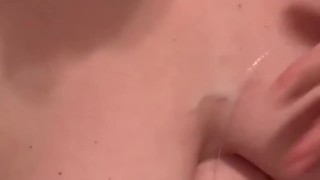 Cum on my tits.