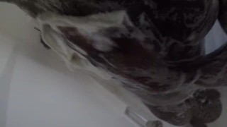 Do all guys do this in the shower? Let me know when you see it!