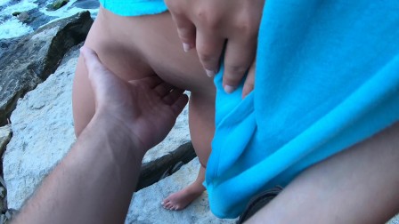 Could you resist that naked body on the beach ..and anal ?