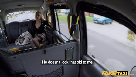 Fake Taxi Amber Jayne fucked by the suspected Son of John