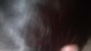 Sloppy Cock Gobbler hotwife Sunshyne sucks Texas' big dick! Dick to mouth fixation! spun BWC craving