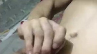 Amateur Cute pinoy jerking solo