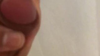 Huge cumshot in slow motion