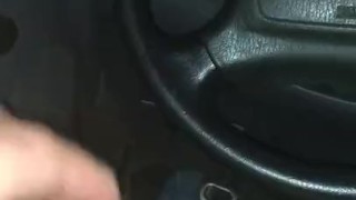 Just a short video of me horny chilling down a backroad in my pick up