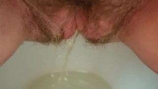 Piss in the toilet