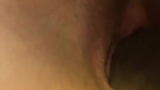 Milf fuck black dildo