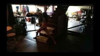 Fleshlight On Stairs