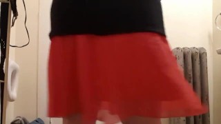 BBW Babe Mistress D Shakes Fat Ass Strip Tease