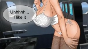 Meet and Fuck Sexy Flight Attendant Gameplay By LoveSkySan