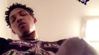 Young bull (MannyKillã) bust a load in stepmom bathroom