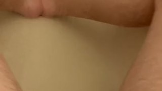 Jerk off and cum in shower