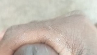 Christian Disroe(me) stroking my dick