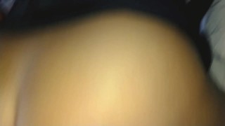 Lift skirt of cheating wife & find pussy dripping w/ cum after hotel party