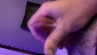 cumshot orgasm in bed