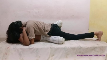 indian teenagers Fucking Cumming Inside her teen Pussy