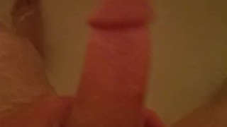 Shower jerking whiskey dick