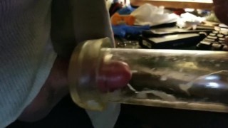 Pecker pump cumshot