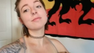 Masturbating with cum
