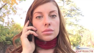 Time traveling babe Ash Hollywood rimming before facial