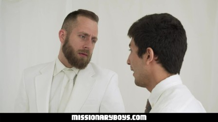 MissionaryBoyz - Prude Missionary Boy Sucks Cock To Prove His Worth