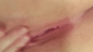 Barely legal teen plays with pussy