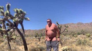 Chubby Cumming in the Joshua Trees