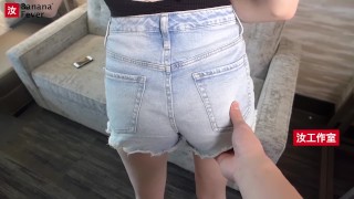 Lean Anderson aka Blaire Ivory Can't Wait to Ride Her First ASIAN COCK AMWF