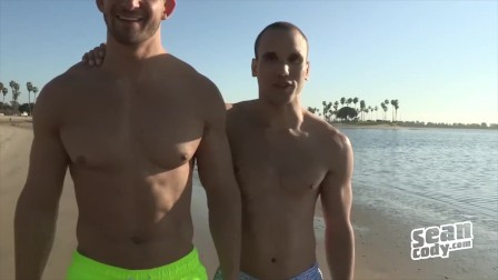 Sean Cody - Two muscular hunks Frankie & Joey Bareback ass fuck