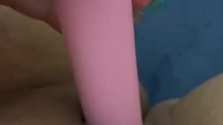 Sexy play time with cum on my face