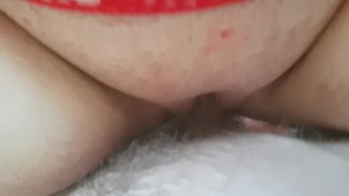 Fucking hot creamy wife's pussy