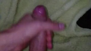 Morning cumshot