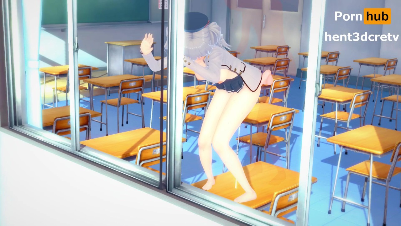 3d Classroom Porn - KANKORE KASHIMA Take off in the classroom 3D HENTAI Porn Videos - Tube8