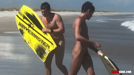 Hot Boys Fuck RAW on a Beach