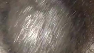 Big black dick and balls bust creamy cumshot!!