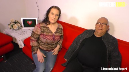 amateurEuro - Chubby German amateur Slut Fucked Hard By Her Husbands Friend