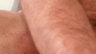 Flexing, stroking and cumming 
