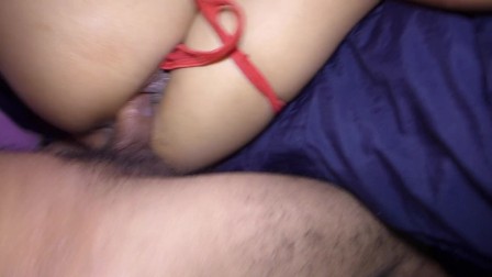 they put a dick in my pussy and ass. Hard anal creampie