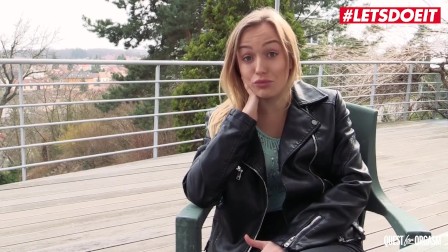 LETSDOEIT - Czech teen Aislin Rubs Her Tight Cunt To Climax